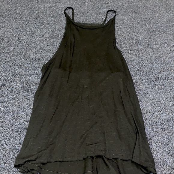 Racerfront Tank with Lace Detail - Picture 1 of 4